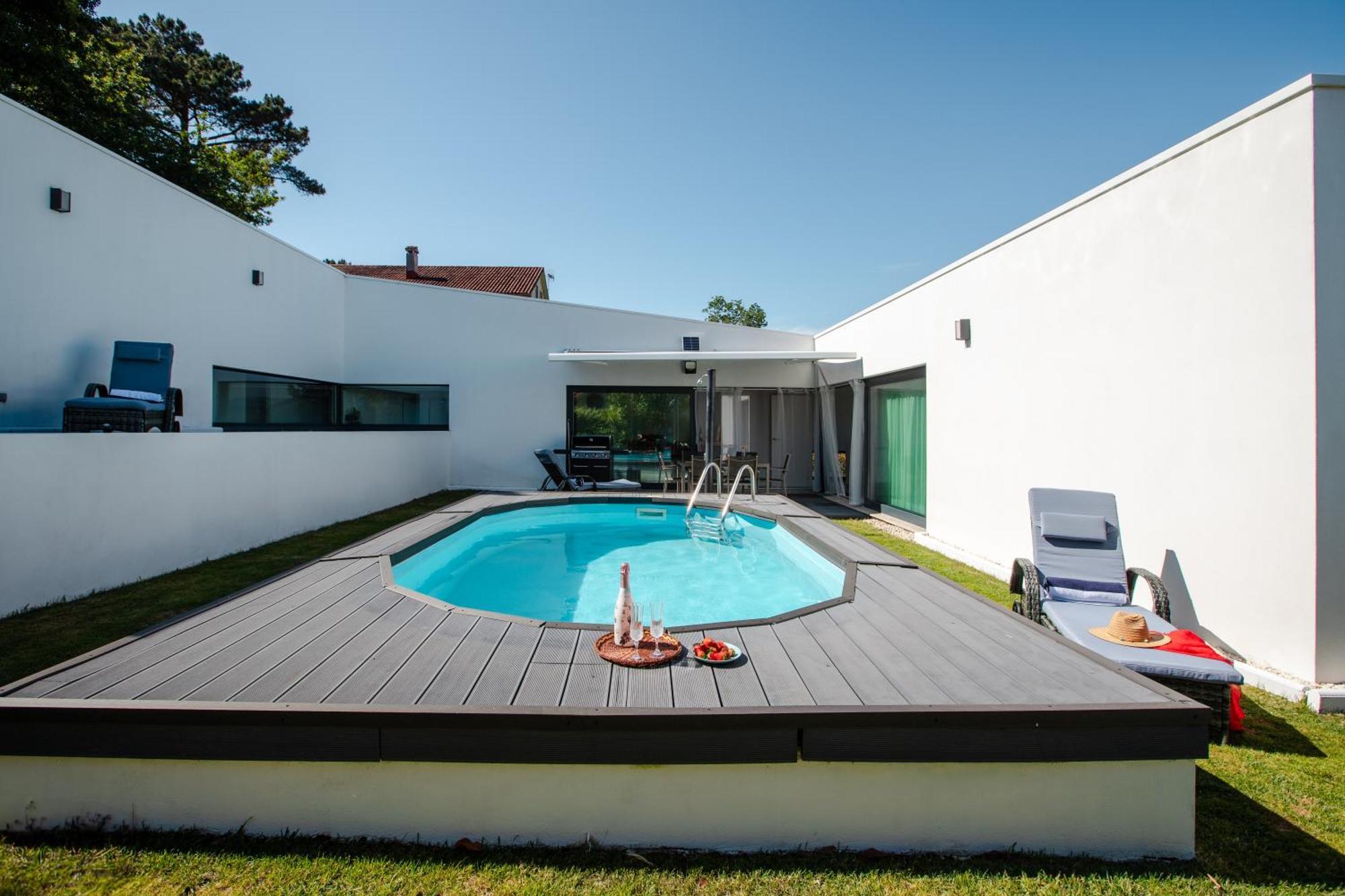 Villa Con Piscina Y Jardin, Santiago De Compostela Teo Dış mekan fotoğraf