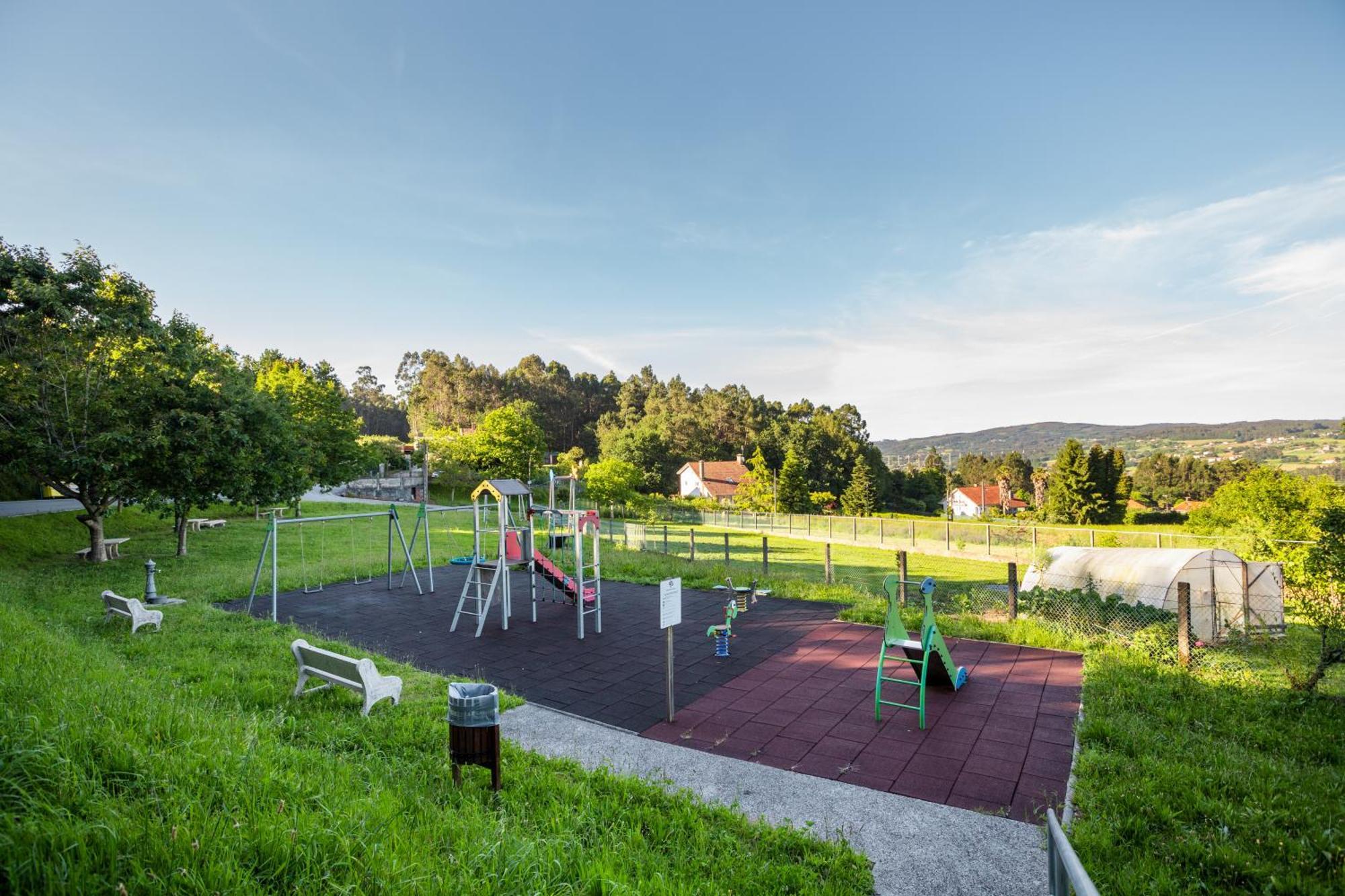 Villa Con Piscina Y Jardin, Santiago De Compostela Teo Dış mekan fotoğraf